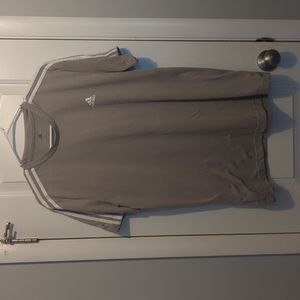 Grey Adidas shirt